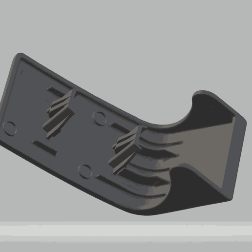 1400509777 F8464 PEUGEOT EXPERT CITREON DISPATCH REAR DOOR HINGE LOWER COVER правая сторона