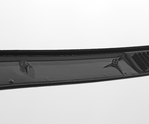 Mitsubishi Pajero Montero 1986-1991 GARNISH,QTR AIR OUTLET MB235243